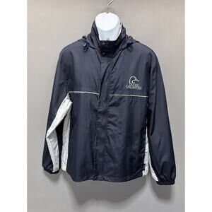 Dunbrooke Ducks Unlimited Men's Full Zip Hooded Jacket Windbreaker M Packable